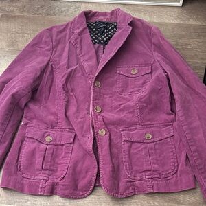 Vintage Corduroy Blazer Jacket